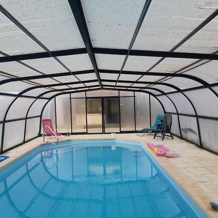 maison a la campagne avec piscine Flayat Esterno foto
